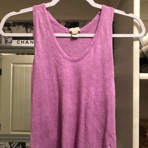 J. Crew Purple Tank Top